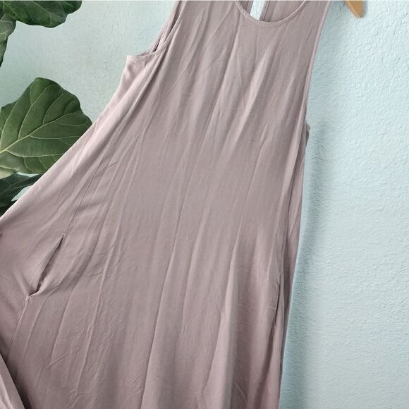 Standard James Perce side pocket lagenlook minimalist freestyle maxi dress - Picture 5 of 11